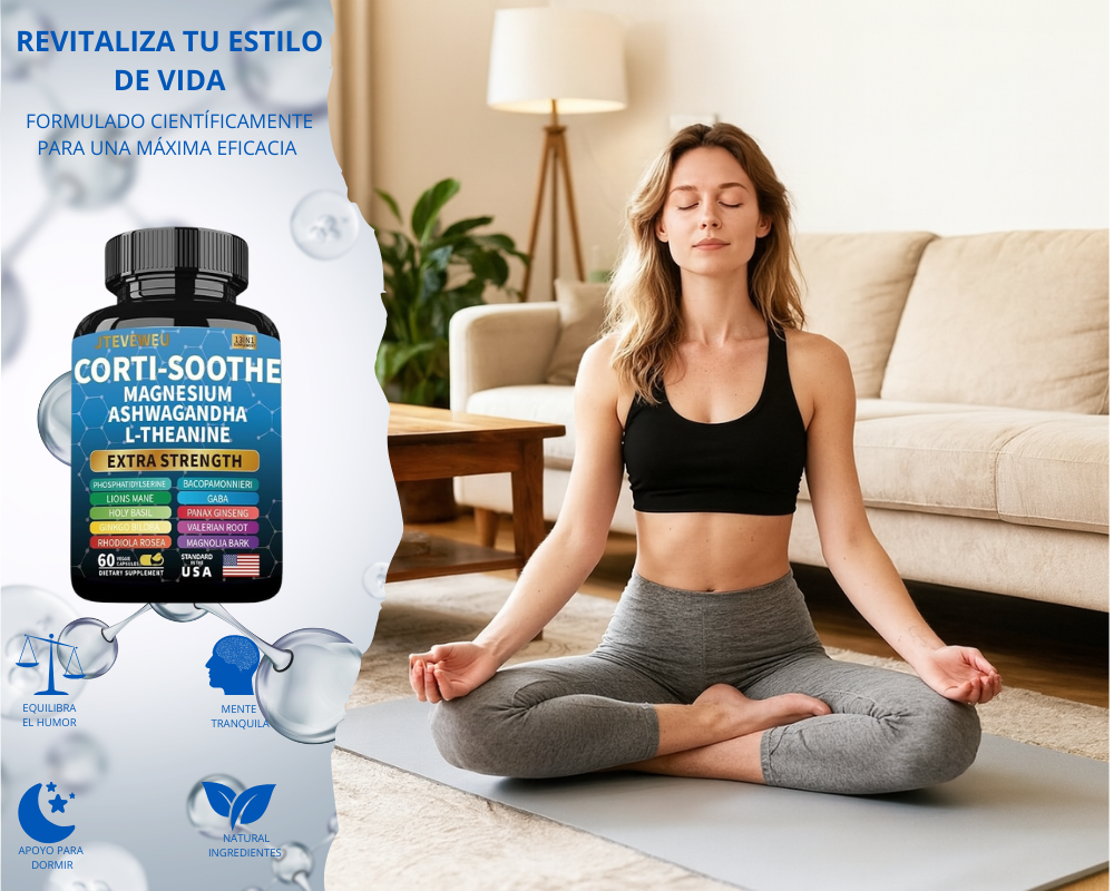 Cortisol Balance Pro - Suplemento Antiestrés